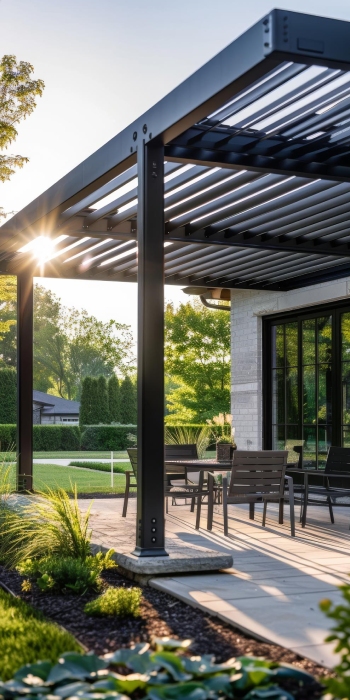 Pergola aluminium design